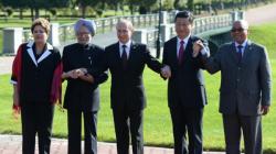 BRICS Leaders celebrate their new Bank